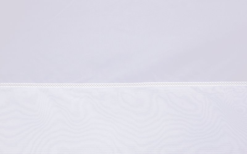 R 448 Decor Voile Crochette Bianco