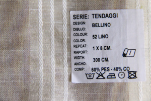 Tendaggi Bellino 52