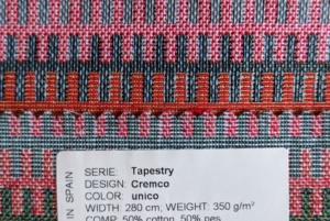 Tapestry Cremco unico