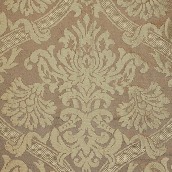 ROLAND GAUFFRE DAMASK 001 col 3092 MAUVE des.6/2167 130 cm