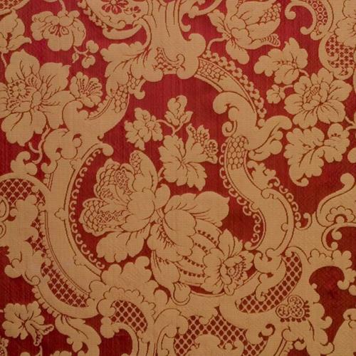 DAMASK 001 GAUFFREE COL.803 RED GOLD D.770 130 CM